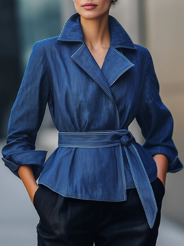Veste en jean tendance automne - Vintage Women Fashion avis et prix