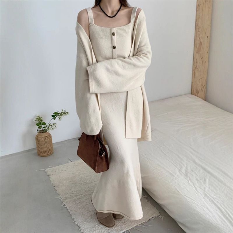 Ensemble trois pièces en trico - Vintage Fashion Hong Kong avis et prix