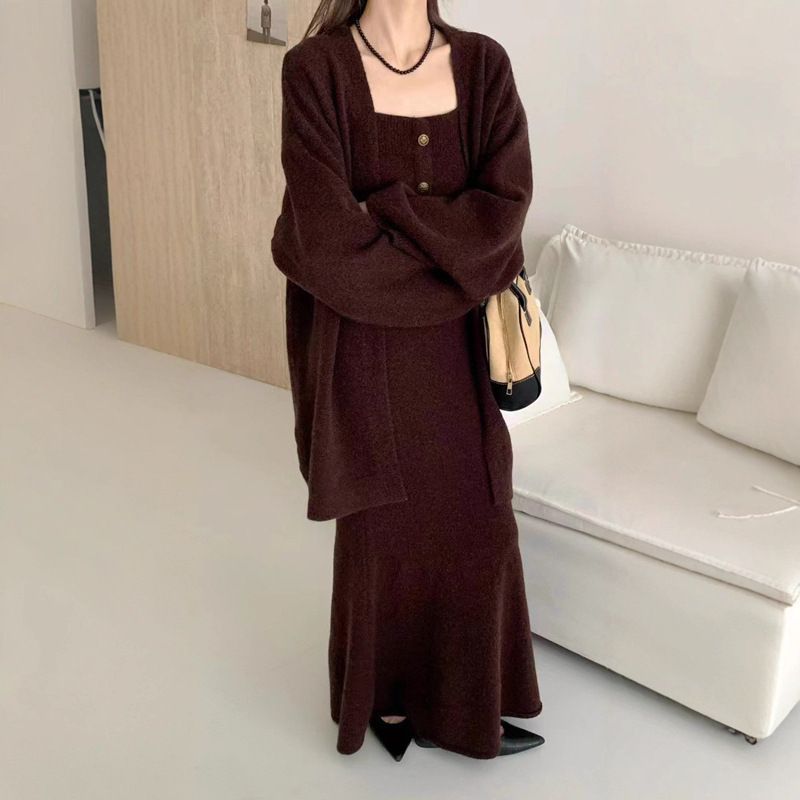 Ensemble trois pièces en trico - Vintage Fashion Hong Kong avis et prix